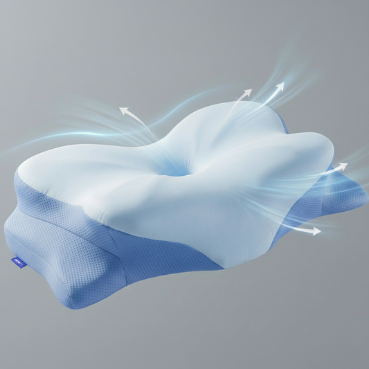 Cervicalm™ – Oreiller Ergonomique à Mémoire de Forme